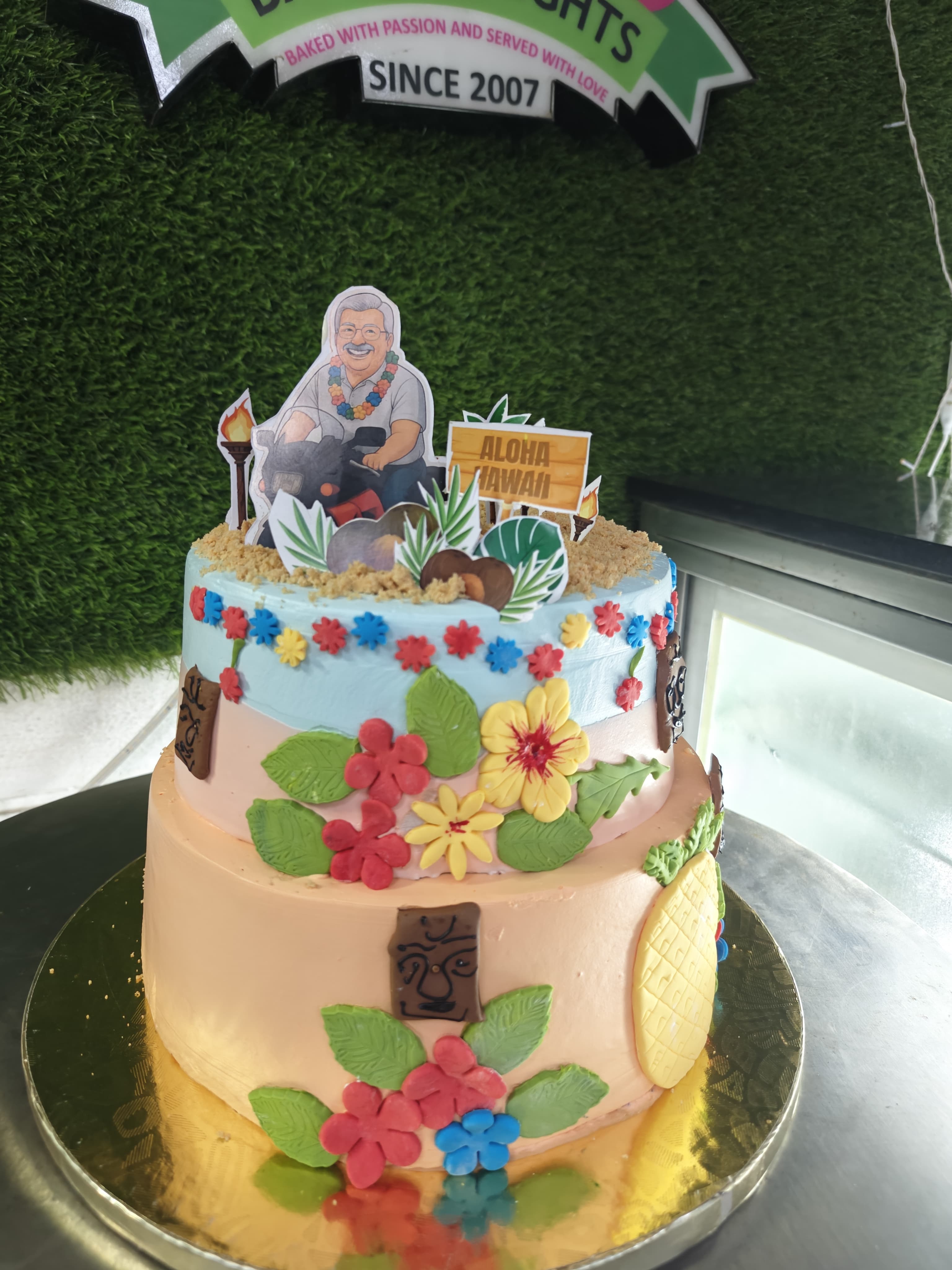 Rasmalai Melts Celebration Cake